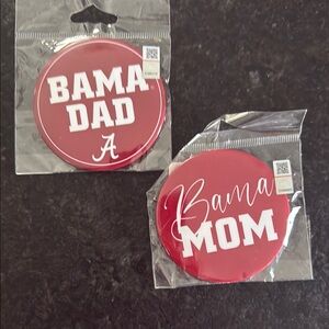 Bama Dad and Mom Button Set